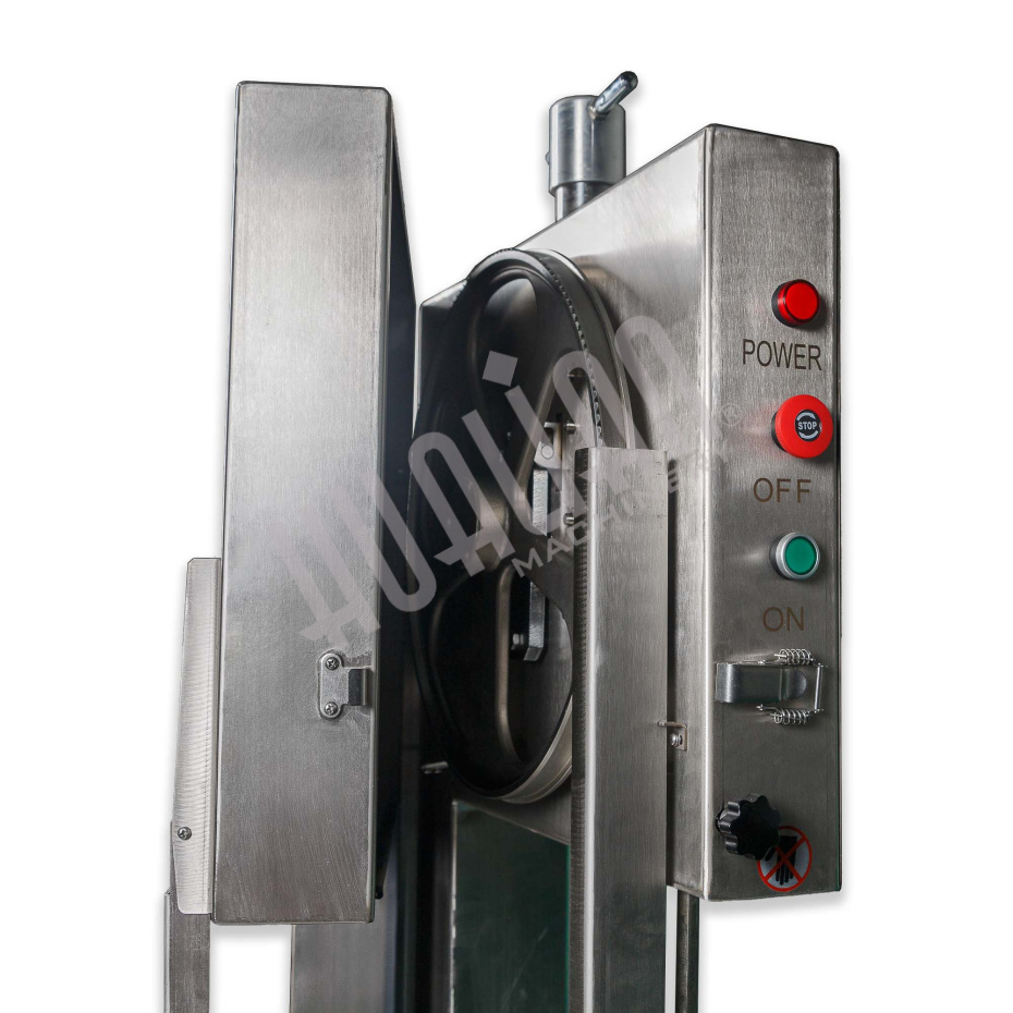 Пила ленточная с подвижным столом JG-500A Hualian - Купить с доставкой по всей России - 8