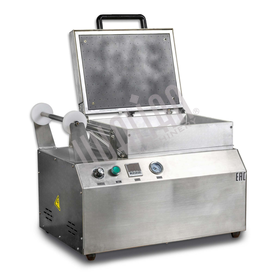 Скин-упаковочная машина HLV-300VST NEW (187*137*75мм, матрица на 2 лотка) Hualian - Купить с доставкой по всей России - 7