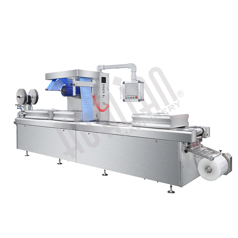 Термоформовочная машина HVR-420A (220*76.8*50 мм; 300*76.8*50 мм; вод.охл., газ., этикетировщик) Hualian - Купить с доставкой по всей России - 2