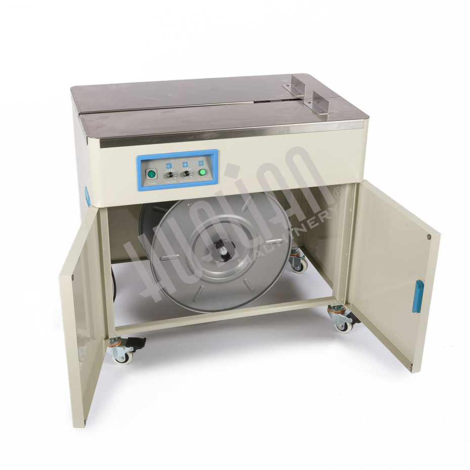 Полуавтоматическая стрейпинг-машина (закрытый стол) KZB-10H Hualian - Купить с доставкой по всей России - 3