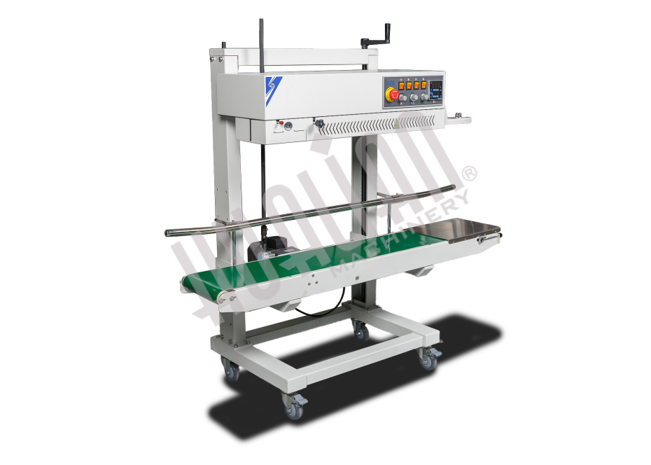 Роликовый (конвейерный) запайщик для тяжелых мешков FRCM-1120L (с датером) Hualian - Купить с доставкой по всей России - 4