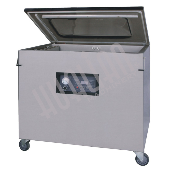 Напольный вакуумный упаковщик DZ-800/2L (нерж.) Hualian - Купить с доставкой по всей России