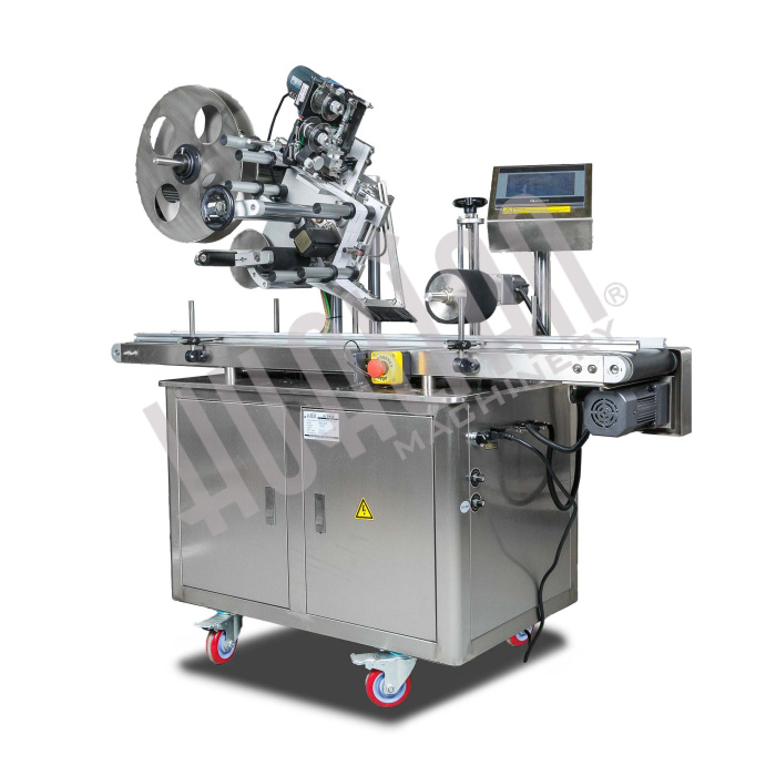 Напольный автоматический этикетировщик для плоских поверхностей с датером HLMT-220D LOW COST Hualian - Купить с доставкой по всей России