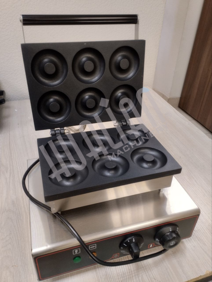 Вафельница для пончиков HDM-6 (Выставочный образец) Hualian - Купить с доставкой по всей России - 4