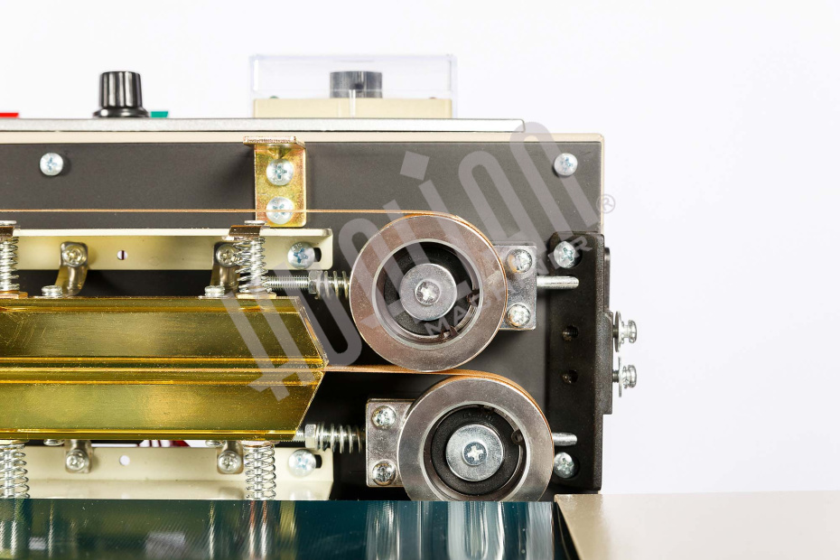 Роликовый (конвейерный) запайщик горизонтального типа DBF-900 LOW COST Hualian - Купить с доставкой по всей России - 12