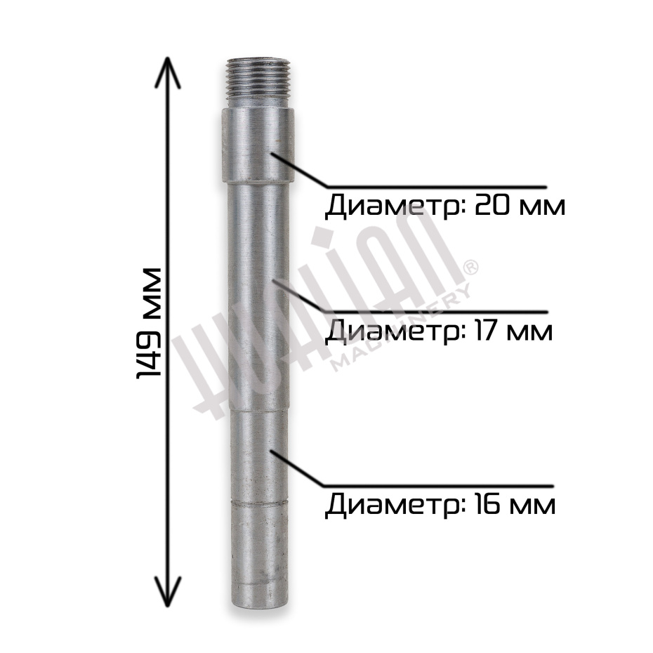 Вал фаршередуктора для JGL (4-12) Hualian - Купить с доставкой по всей России - 7