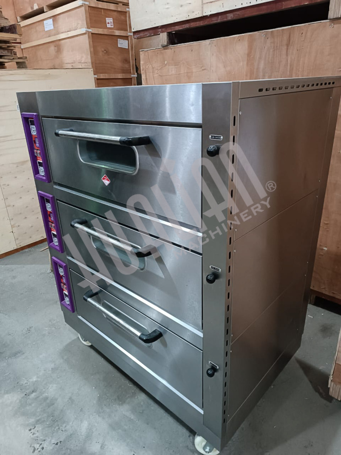 Подовая печь YXD-60C (600*400 мм, пароувлажнение) (Выставочный образец) Hualian - Купить с доставкой по всей России - 2