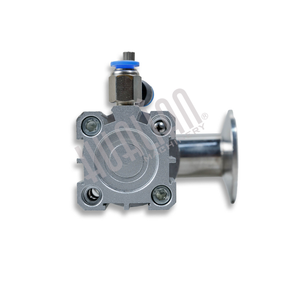 Узел подачи продукта с пневмоцилиндром для LPF-1000T Hualian - Купить с доставкой по всей России - 5