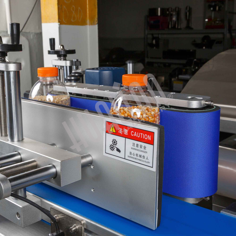 Автоматический этикетировщик для круглой тары с датером HLKP-35D Hualian - Купить с доставкой по всей России - 8