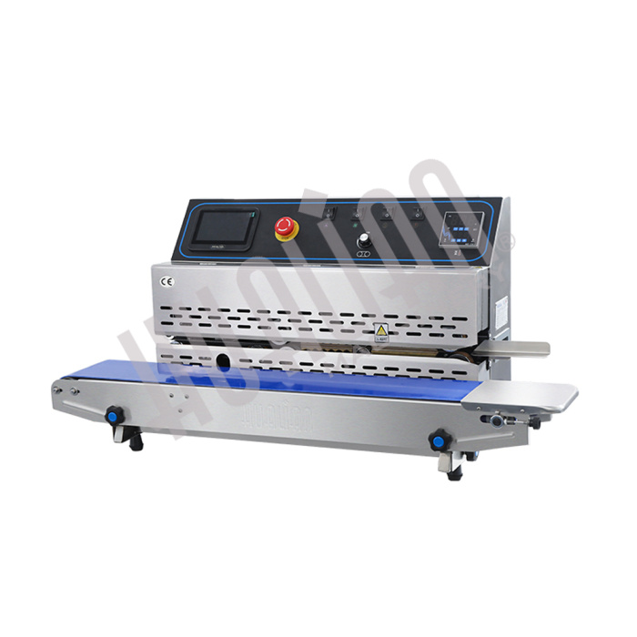 Горизонтальный конвейерный запайщик FRP-810I (нерж, каплеструйный принтер) Hualian - Купить с доставкой по всей России