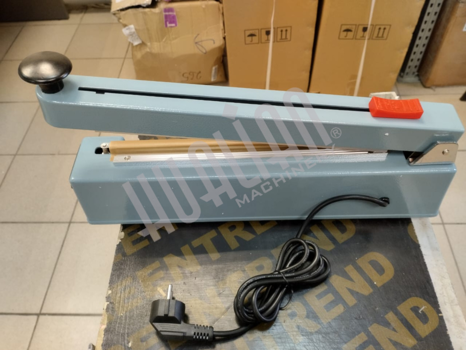 Ручной импульсный запайщик с центральным ножом (AL.корп.) FS-300M (Выставочный образец) Hualian - Купить с доставкой по всей России - 3