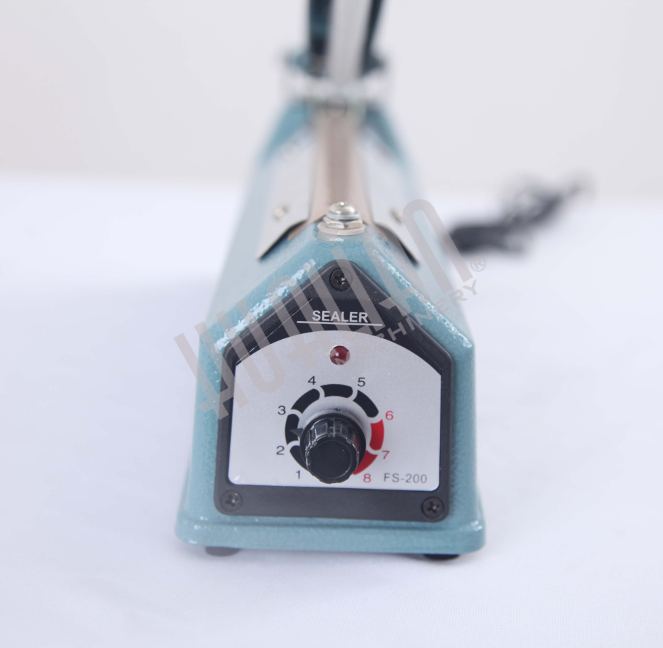 Ручной импульсный запайщик пакетов FS-400 IRON Lite (мет. корп.) Hualian - Купить с доставкой по всей России - 3