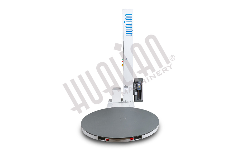 Паллетоупаковщик HL-1500 Economical с моторизированной кареткой с престрейчем Hualian - Купить с доставкой по всей России - 3