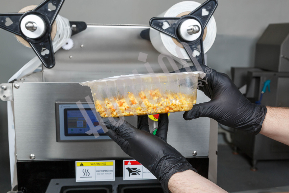 Запайщик лотков с газонаполнением EV-271 (210*148*120 мм, 2 лотка за цикл) Hualian - Купить с доставкой по всей России - 13