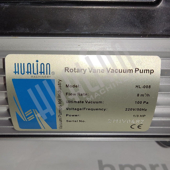 Вакуумный насос для HVC-260T/1A в сборе Hualian - Купить с доставкой по всей России - 6