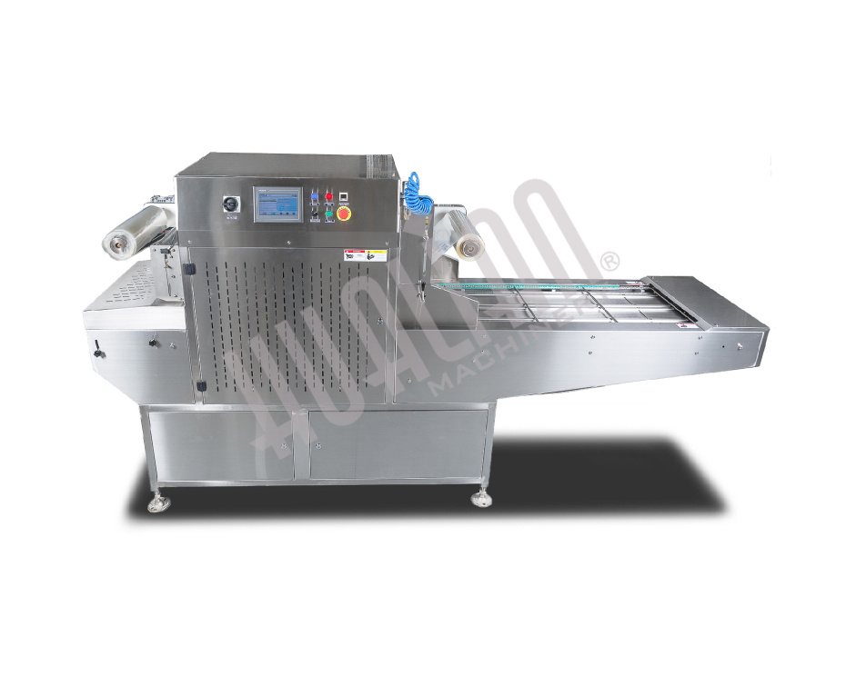  Автоматический запайщик лотков с функцией вакуумной газации HVT-450A/2 V2 (нерж., лоток 210*148) Hualian - Купить с доставкой по всей России - 2