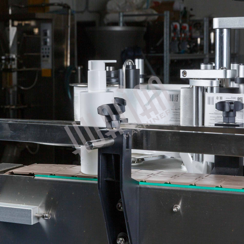 Автоматический этикетировщик для круглой тары с датером HLMT-130D Hualian - Купить с доставкой по всей России - 4