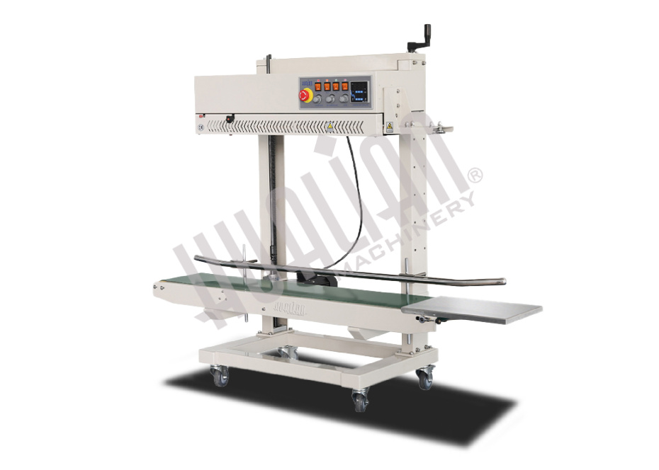 Роликовый конвейерный запайщик FRCM-1120L (крашеный корпус, с датером) Hualian - Купить с доставкой по всей России