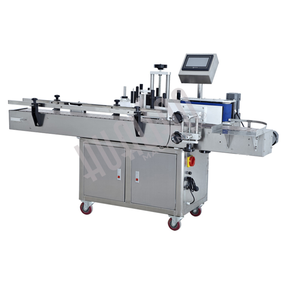 Напольный автоматический этикетировщик для круглой тары HLMT-200 Hualian - Купить с доставкой по всей России