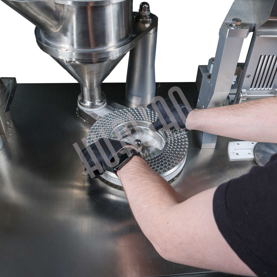 Полуавтоматическая машина для наполнения капсул CGN208-DE (капсула 0, автомат. способ блокировки) Hualian - Купить с доставкой по всей России - 18