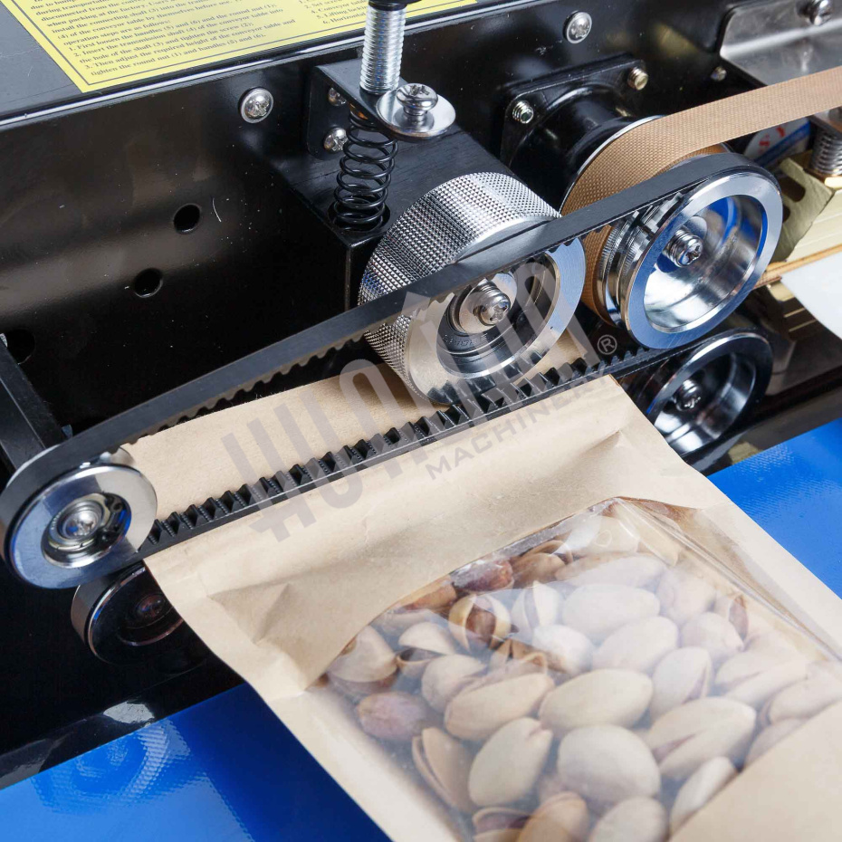 Роликовый (конвейерный) запайщик с правой подачей FRD-750E (горизонт.) Hualian - Купить с доставкой по всей России - 11