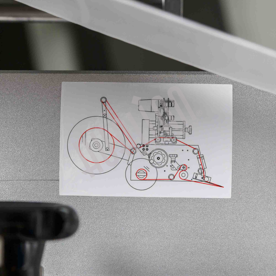 Этикетировщик плоской тары c датером (4 строки по 10 символов) HL-816 Hualian - Купить с доставкой по всей России - 9