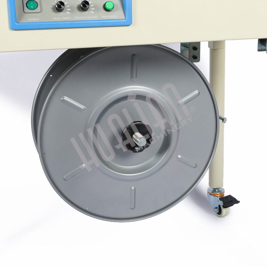 Полуавтоматическая стрейпинг-машина (открытый стол) KZB-10T  Hualian - Купить с доставкой по всей России - 5