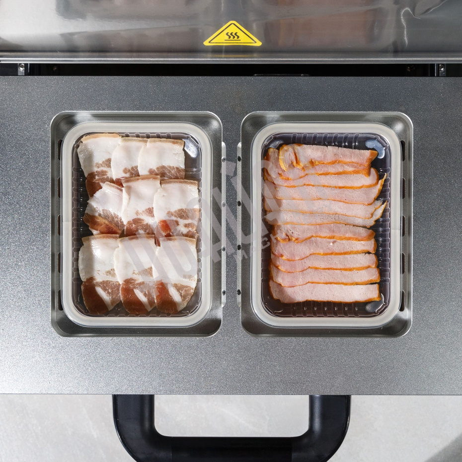 Запайщик лотков с газонаполнением HLV-400T (210*148*100) Hualian - Купить с доставкой по всей России - 8