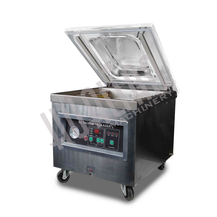 Настольный вакуумный упаковщик DZQ-400/2T (нерж., газ) Hualian - Купить с доставкой по всей России