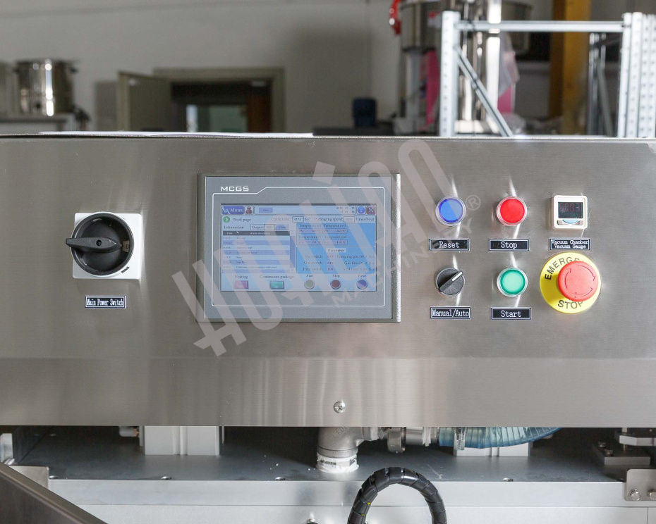  Автоматический запайщик лотков с функцией вакуумной газации HVT-450A/2 V2 (нерж., лоток 210*148) Hualian - Купить с доставкой по всей России - 14