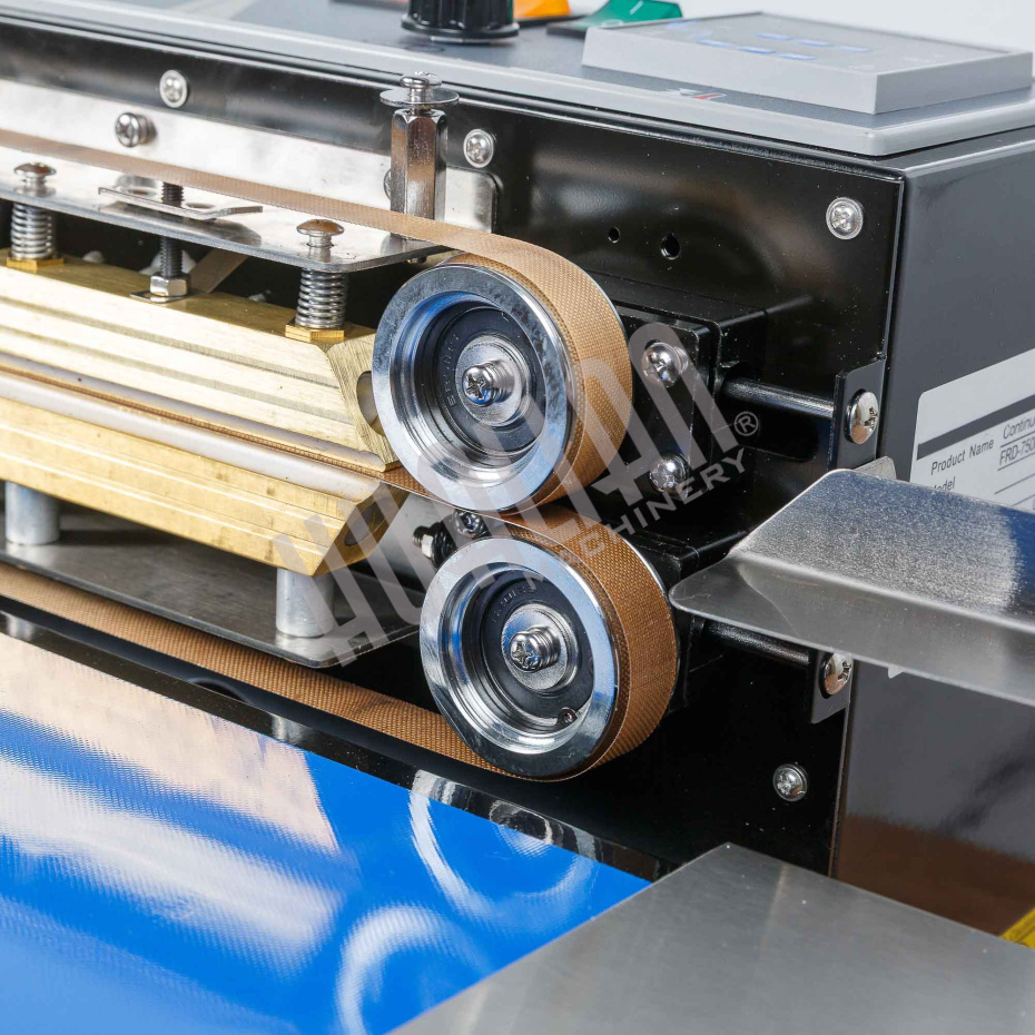 Роликовый (конвейерный) запайщик с правой подачей FRD-750E (горизонт.) Hualian - Купить с доставкой по всей России - 28