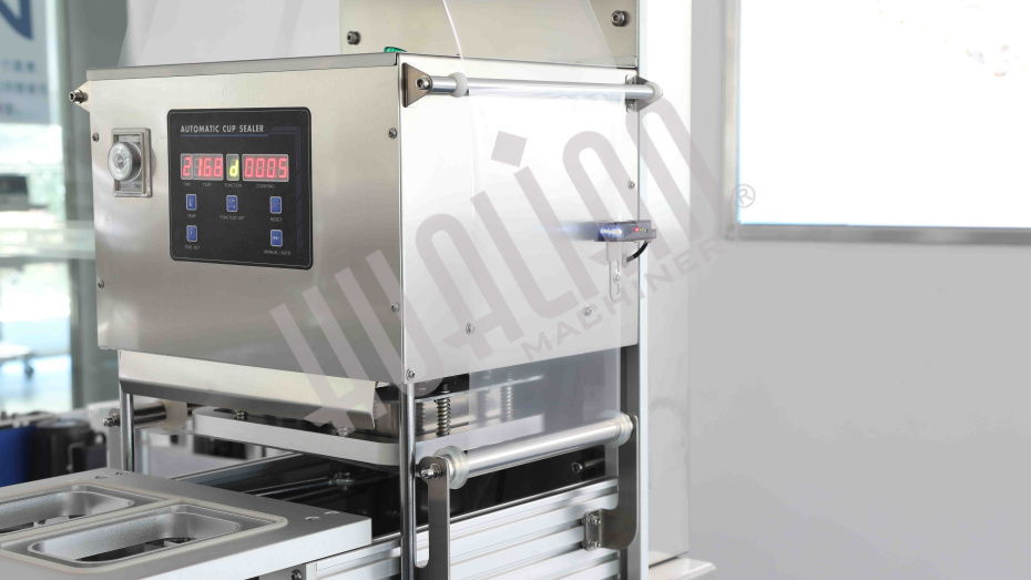 Автоматический запайщик лотков HL-95A (142*92, двойная матрица) Hualian - Купить с доставкой по всей России - 12