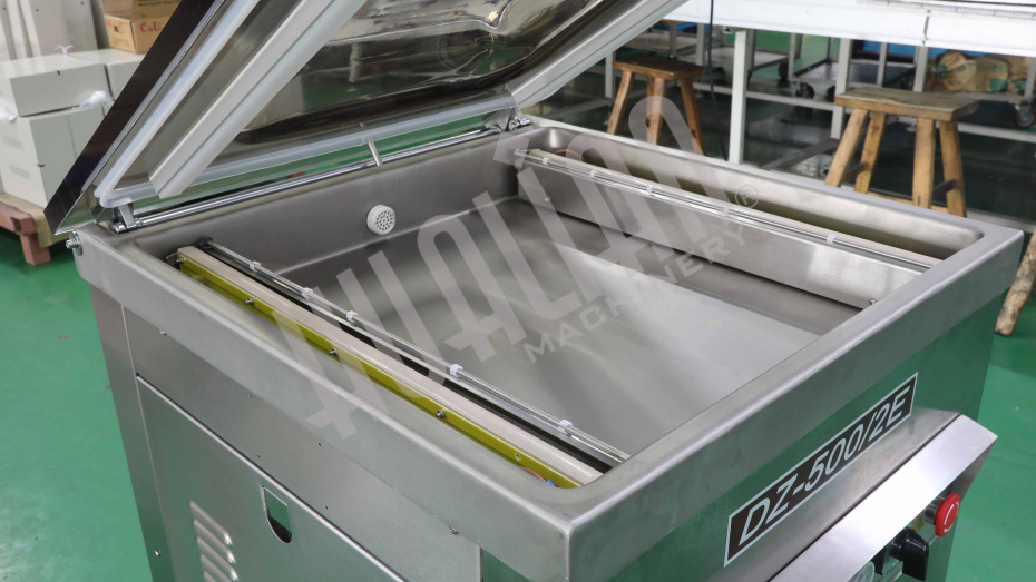 Напольный вакуумный упаковщик DZ-500/2E (нерж.) Hualian - Купить с доставкой по всей России - 15