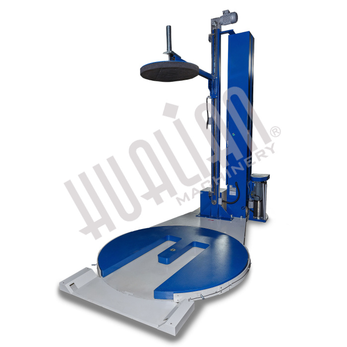 Паллетоупаковщик HL-1650FP Pro с E-платформой с моторизированной кареткой, с прижимом Hualian - Купить с доставкой по всей России