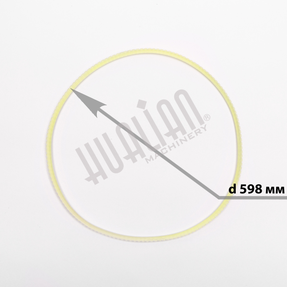 Ремень зубчатый (598*4,5*3,5 мм) для FRM/FRBM- 810/980, FR-1370AL/L Hualian - Купить с доставкой по всей России - 2