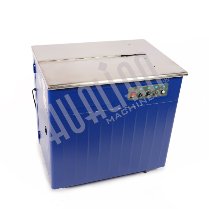 Полуавтоматическая стрейпинг-машина (закрытый стол) HL-201 Hualian - Купить с доставкой по всей России