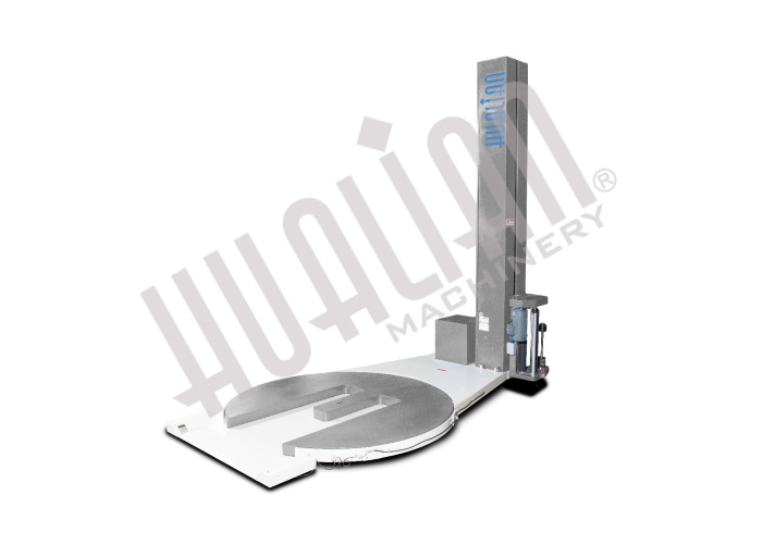 Паллетоупаковщик HL-1650F Economical с E-платформой с моторизированной кареткой с престрейчем Hualian - Купить с доставкой по всей России