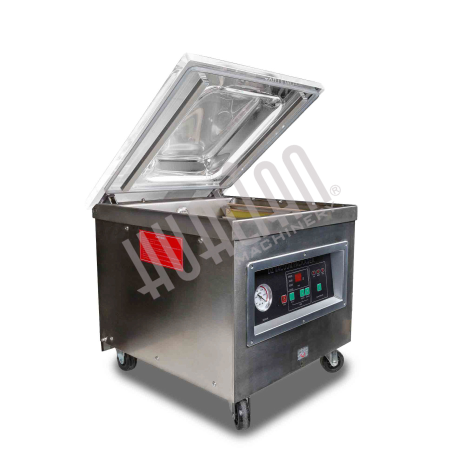 Настольный вакуумный упаковщик DZ-400/2T (нерж.) Hualian - Купить с доставкой по всей России - 2