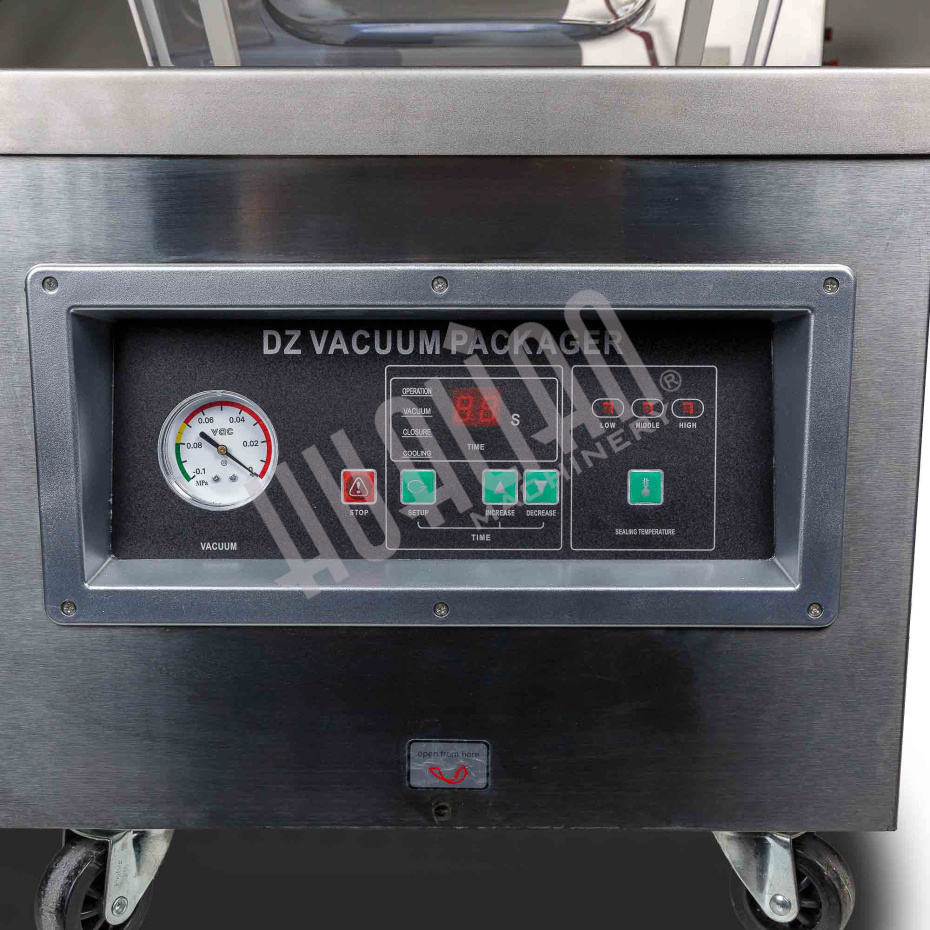 Настольный вакуумный упаковщик DZ-400/2T (нерж.) Hualian - Купить с доставкой по всей России - 15