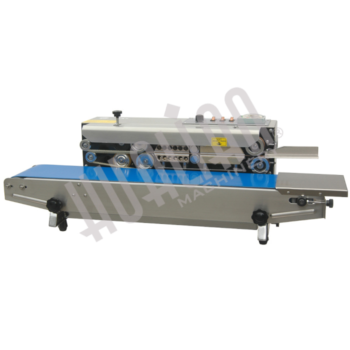 Роликовый конвейерный запайщик горизонтальный FRB-770I SS (нерж.) Hualian - Купить с доставкой по всей России