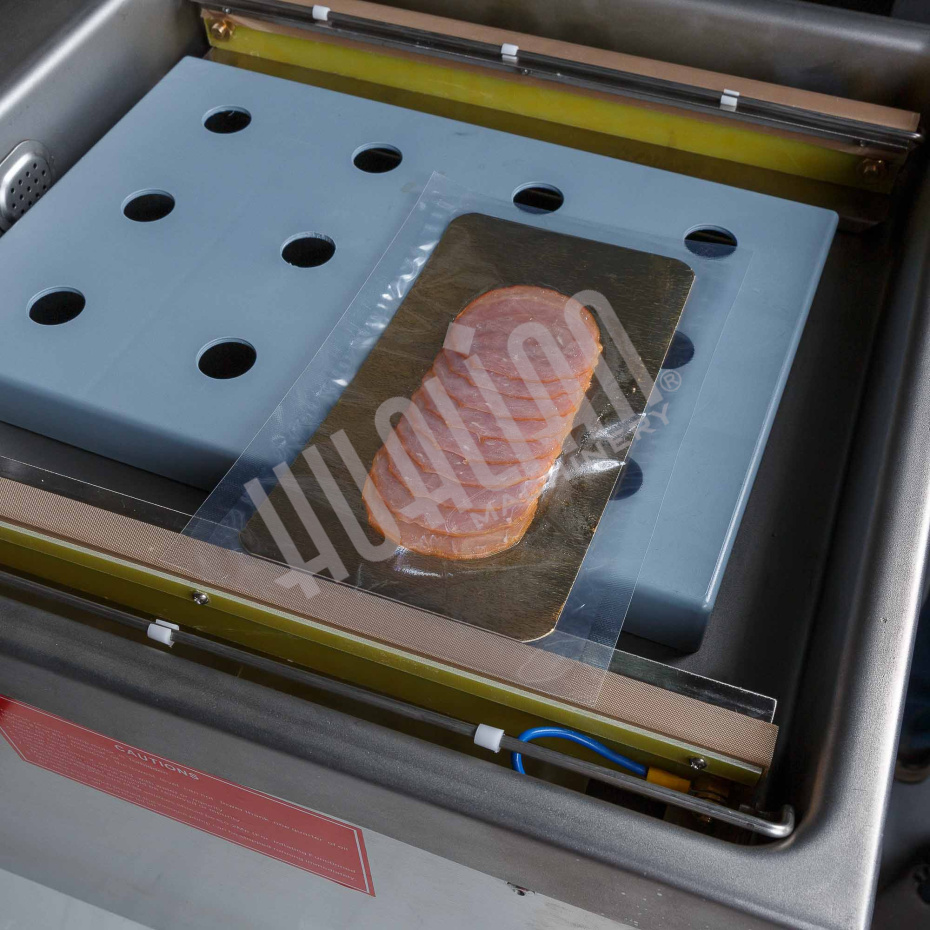 Настольный вакуумный упаковщик DZ-400/2T (нерж.) Hualian - Купить с доставкой по всей России - 12