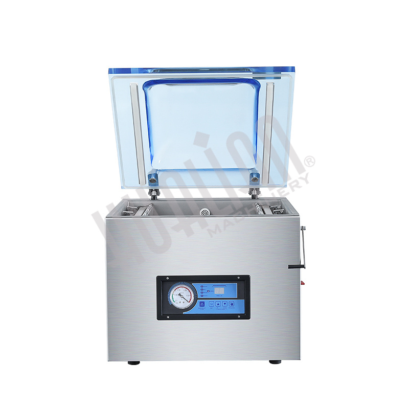 Настольный вакуумный упаковщик HVC-510T/2A-G (нерж., газ) Hualian - Купить с доставкой по всей России