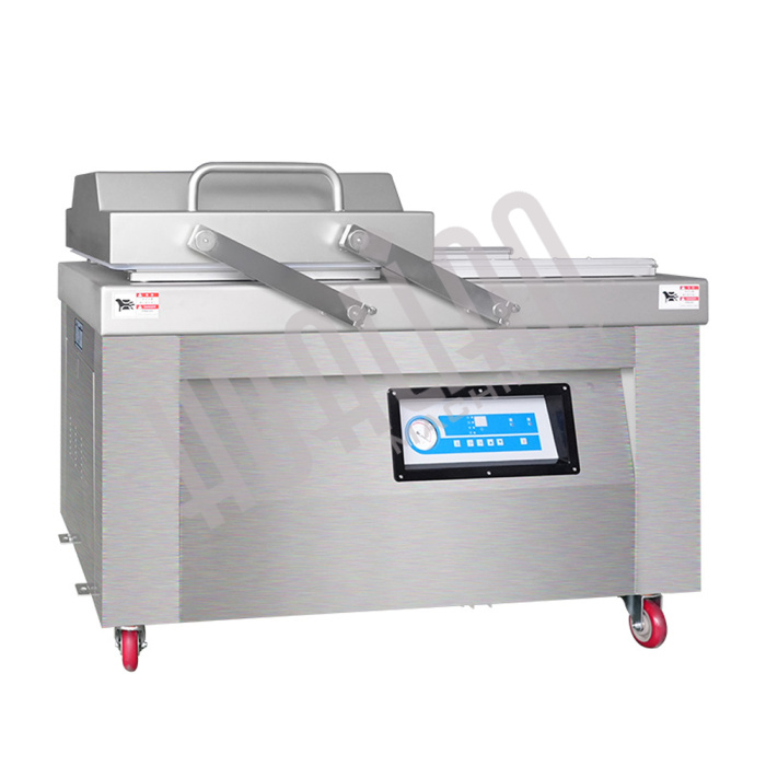 Напольная двухкамерная вакуум-упаковочная машина EV-62 (нерж) Hualian - Купить с доставкой по всей России