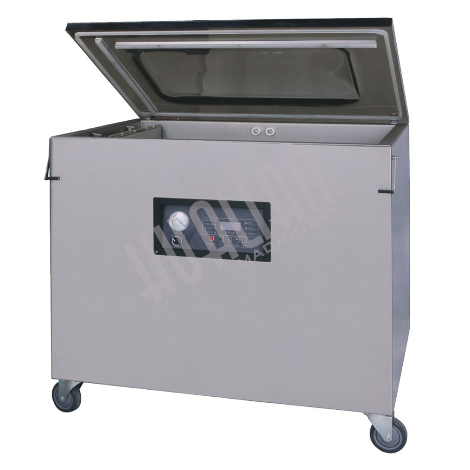 Напольная однокамерная вакуум-упаковочная машина DZ-800/2L (нерж. 380 В) Hualian - Купить с доставкой по всей России