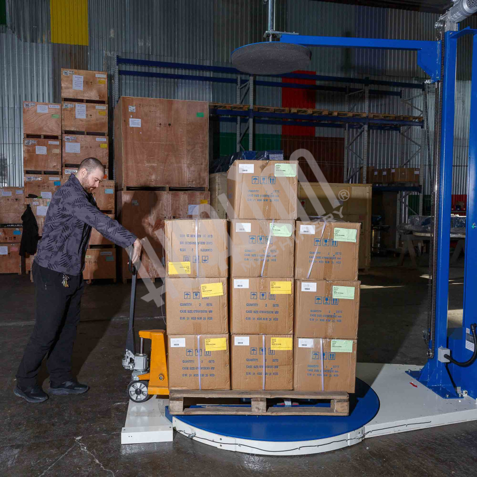 Паллетоупаковщик HL-1650FP с E-платформой NEW (с моторизированной кареткой, с прижимом) Hualian - Купить с доставкой по всей России - 7