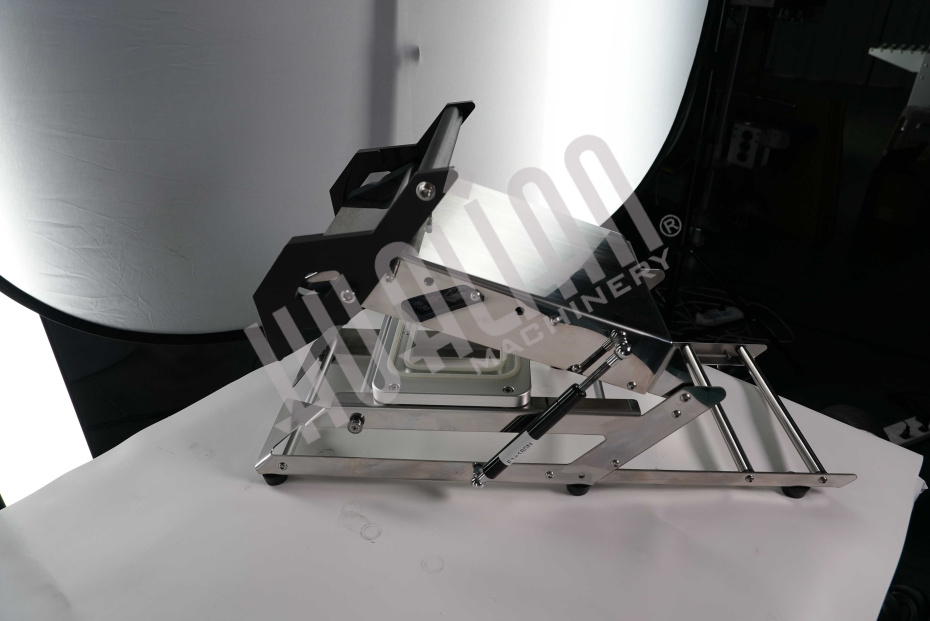 Ручной запайщик лотков HTS-210R Нерж. корпус (187*137) Hualian - Купить с доставкой по всей России - 8