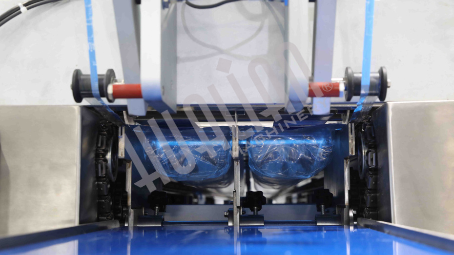 Термоформовочная машина HVR-420A (220*76.8*50 мм; 300*76.8*50 мм; вод.охл., газ., этикетировщик) Hualian - Купить с доставкой по всей России - 14