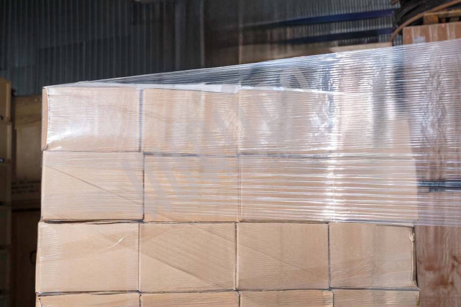 Паллетоупаковщик HL-1500 Economical с моторизированной кареткой с престрейчем Hualian - Купить с доставкой по всей России - 8