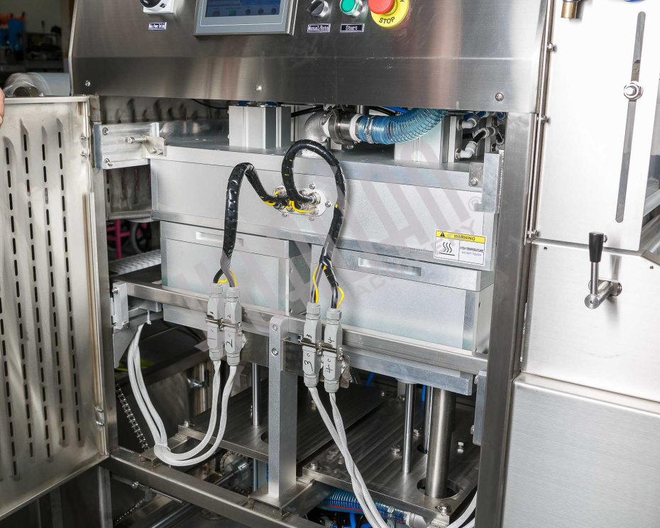  Автоматический запайщик лотков с функцией вакуумной газации HVT-450A/2 V2 (нерж., лоток 210*148) Hualian - Купить с доставкой по всей России - 12