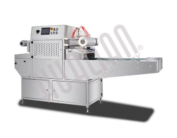 Автоматический запайщик лотков HVT-450A/4 V2 (матрица 210х148, 4 лотка за цикл, газонаполнение, вакуумный насос 100 м3/ч) Hualian - Купить с доставкой по всей России